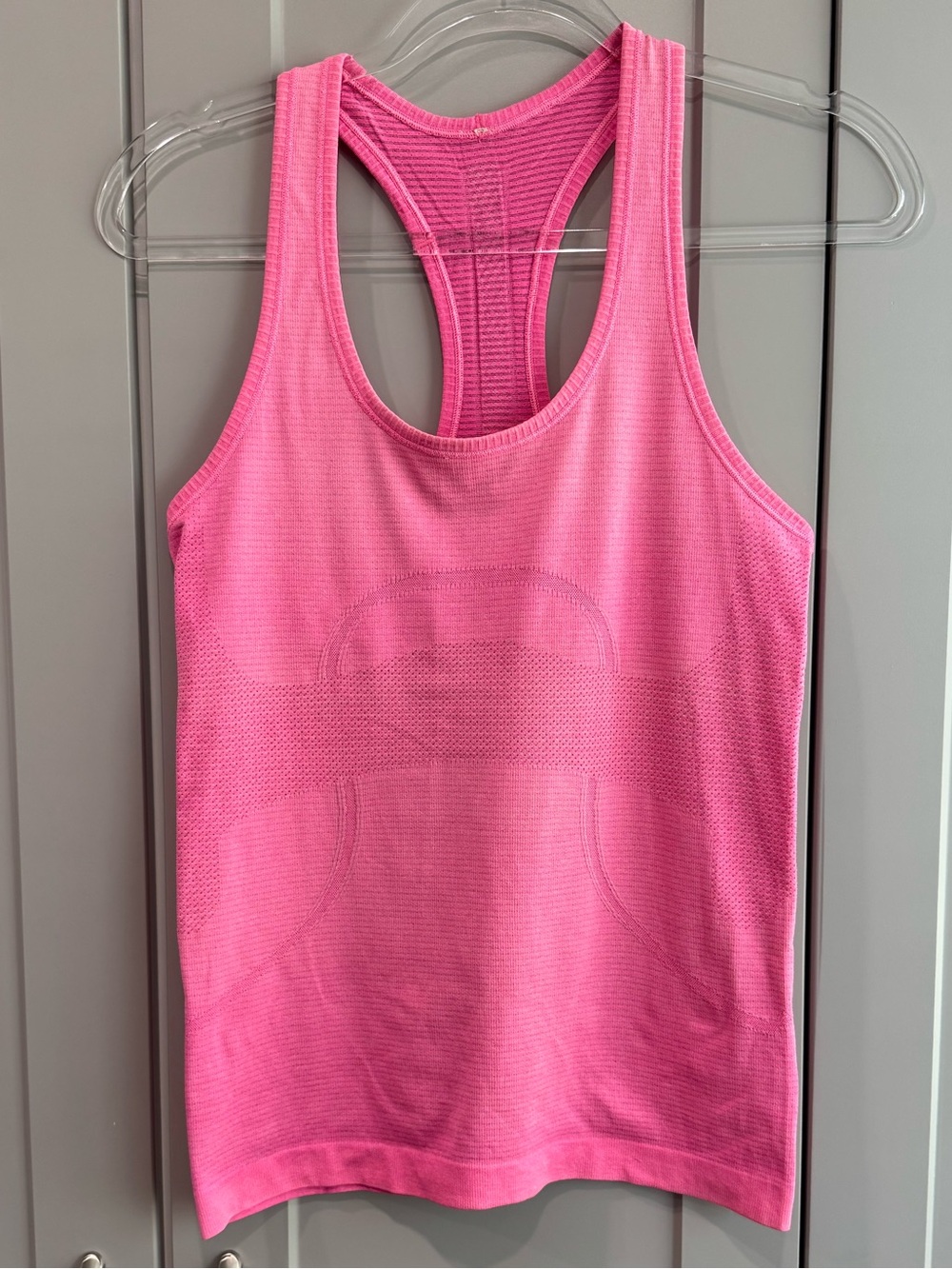 lululemon athletica Bright Pink Racerback Performance Tank